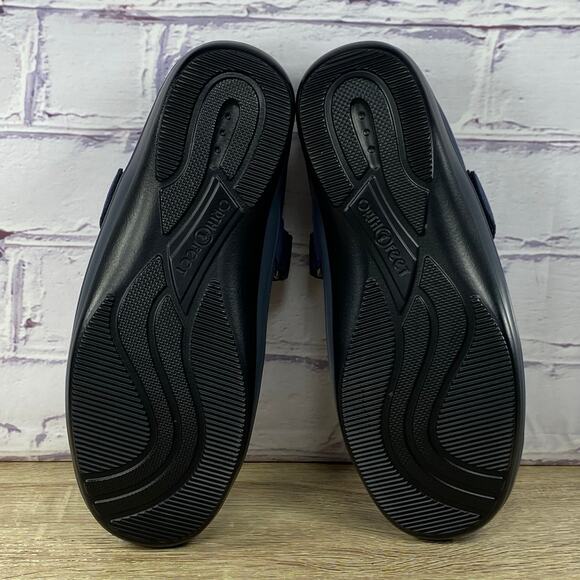Orthofeet Springfield 826 Navy Blue Mary Jane Comfort Shoes Women's 8 X-Wide 2E - Picture 7 of 8